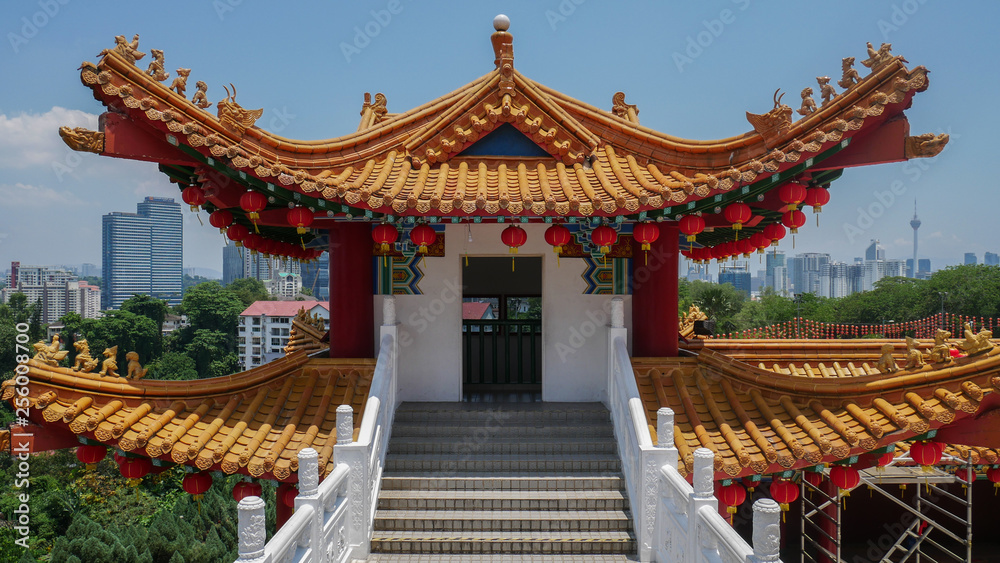 Naklejka premium temple in malaysia