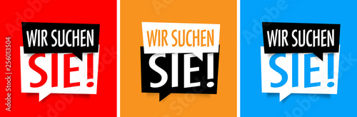 Wir suchen Sie