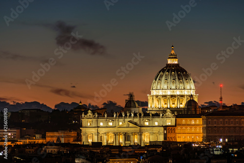 Saint Peter Basilica in Vatican Rome