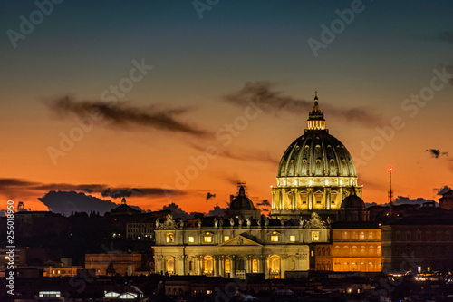 Saint Peter Basilica in Vatican Rome