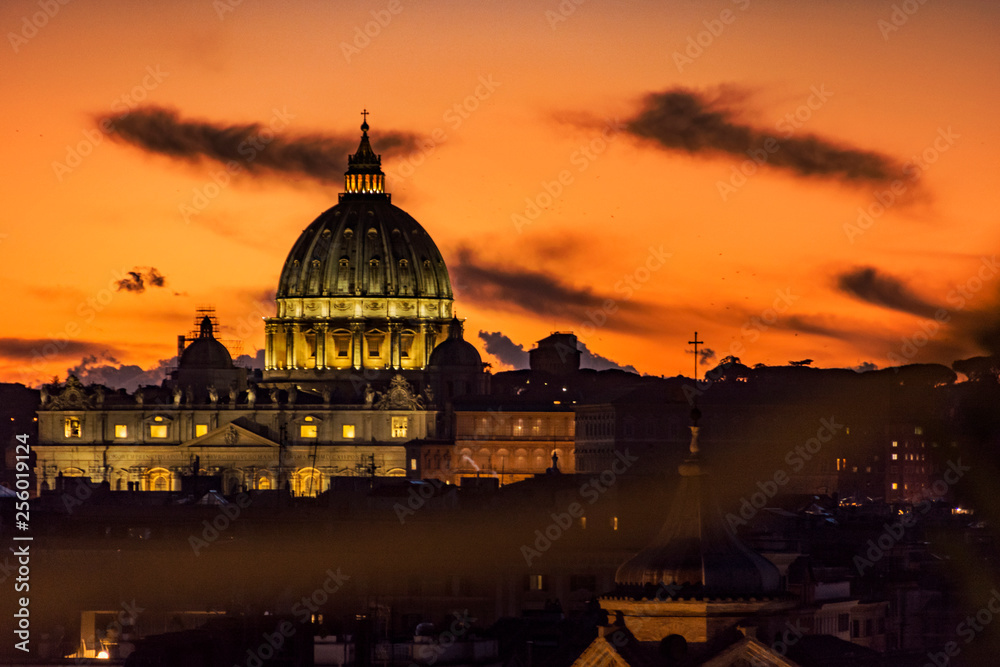 Fototapeta premium Saint Peter Basilica in Vatican Rome