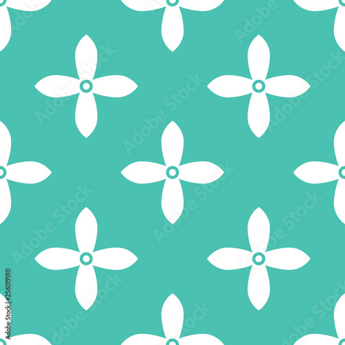 seamless pattern with flowers © Mykyta