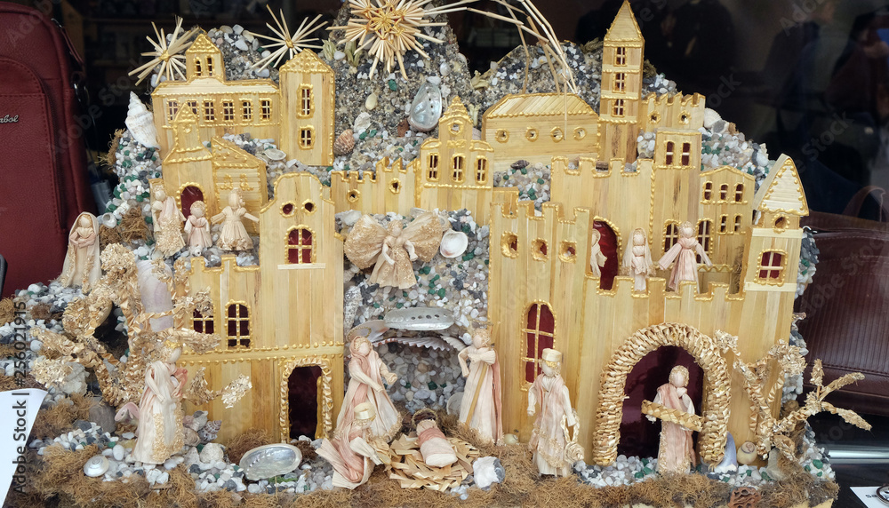 Obraz Nativity Scene, birth of Jesus