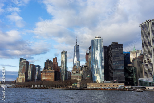 New York City panorama skyline at day