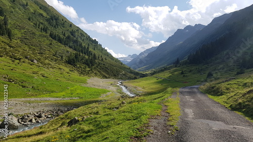 Landscape near Galtuer in Austria