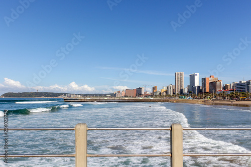 view of city from the piers in durban
