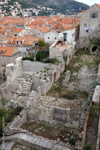 View of Old City of Dubrovnik, Croatia © zatletic