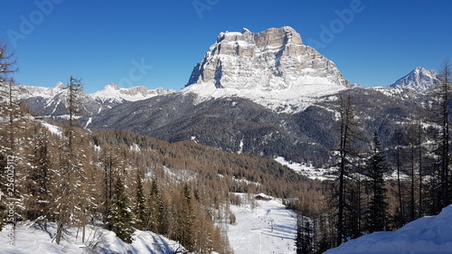 Ski region Civetta in Italy