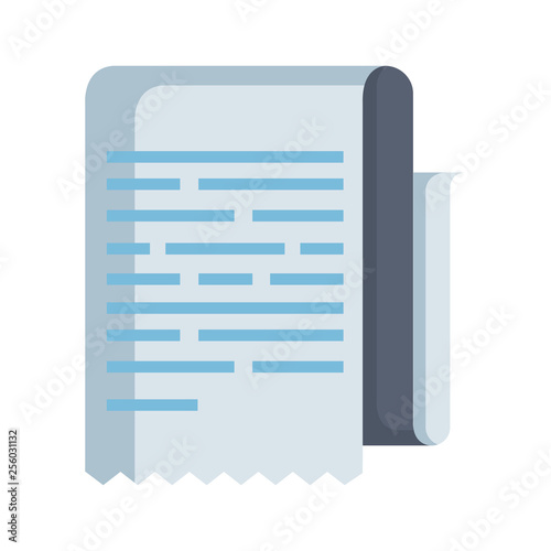 paper document isolated icon