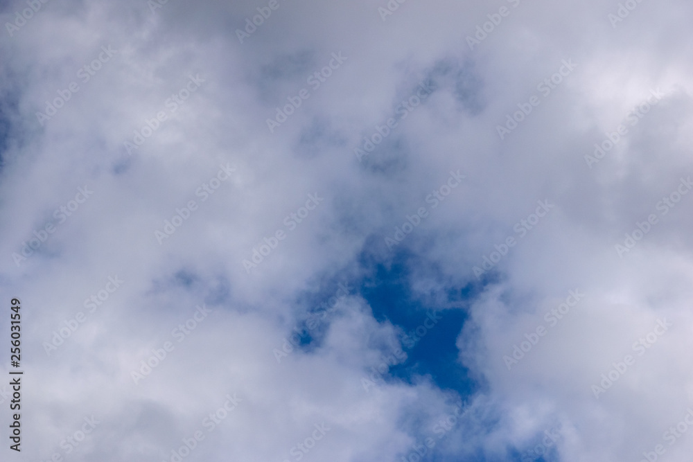 Obraz premium Bright blue Sky with clouds