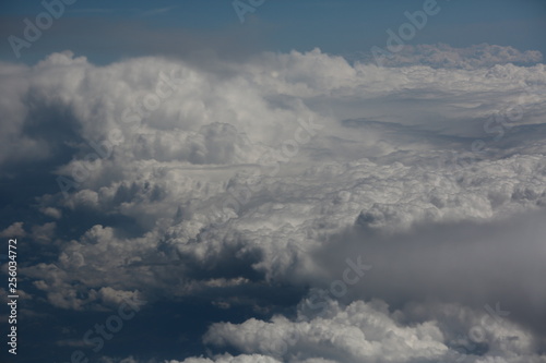Fototapeta Naklejka Na Ścianę i Meble -  sky with clouds, picture, background, characteristic landscape