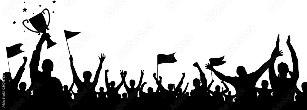 Fans Silhouette Trophy