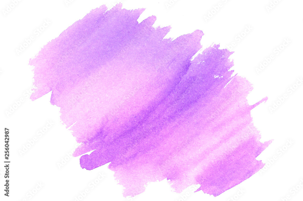 Watercolor nice pink and violet background