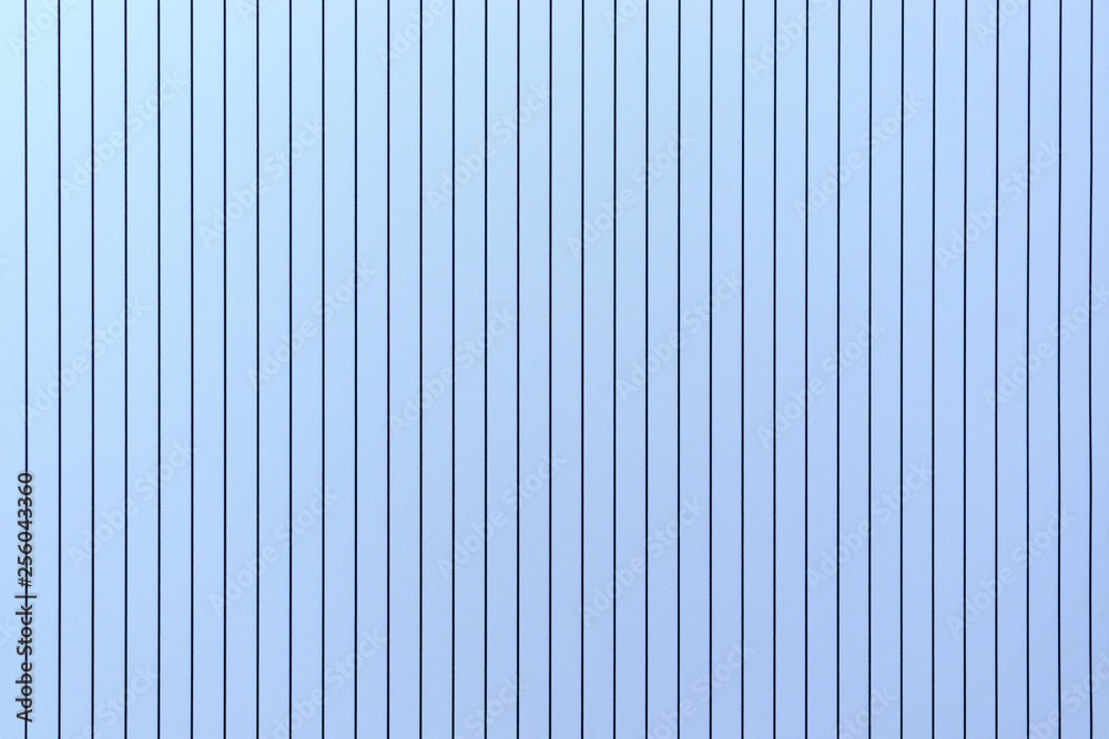 Obraz premium Texture fabric in small cubes. Background textiles blue with black stripes. Rectangular size photo.