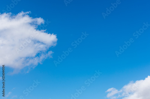 Some clouds in the sky. Background texture