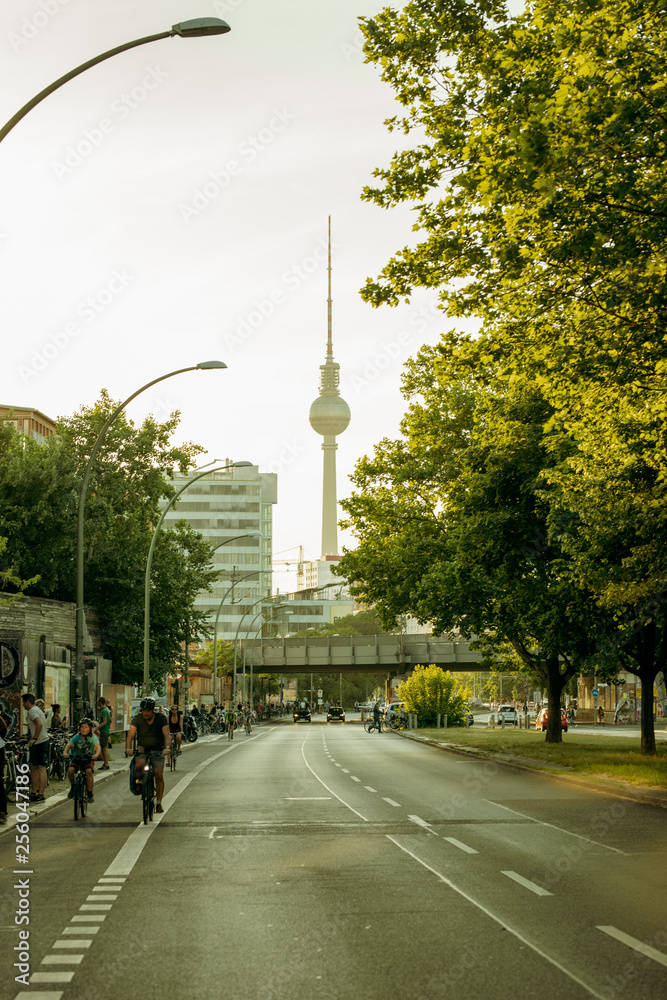 Fototapeta premium berlin city tirps