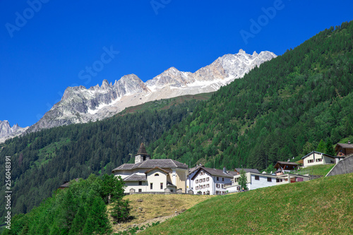 Bedretto Tal in den Schweizer Alpen