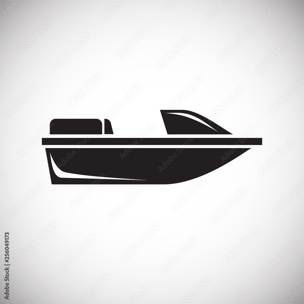 Ship icon on background for graphic and web design. Simple vector sign. Internet concept symbol for website button or mobile app. Ship icon on background for graphic and web design. Simple vector sign. Internet concept symbol for website button or mobile app.