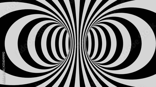 Espiral hipnótica negro 3.
