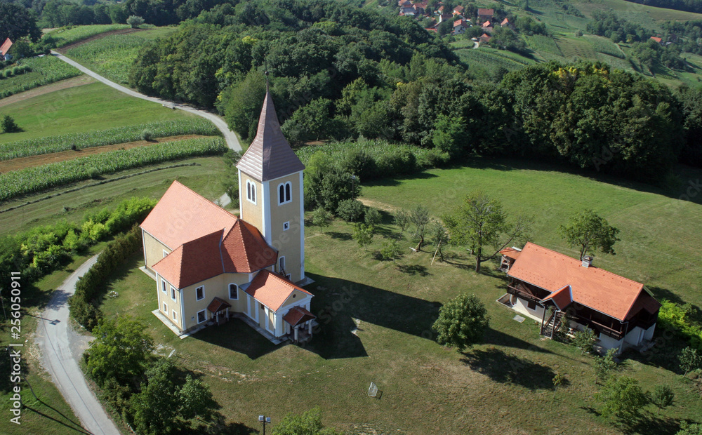 Chapel of Saint Vitus in Komor Zacretski, Croatia Chapel of Saint Vitus in Komor Zacretski, Croatia