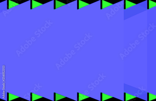Colorful Abstract Shapes Background Tabloid 11x17