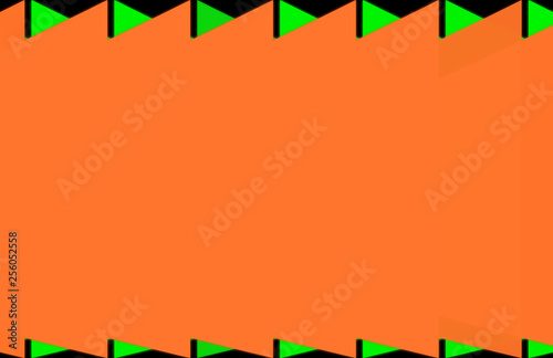 Colorful Abstract Shapes Background Tabloid 11x17