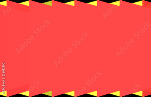 Colorful Abstract Shapes Background Tabloid 11x17