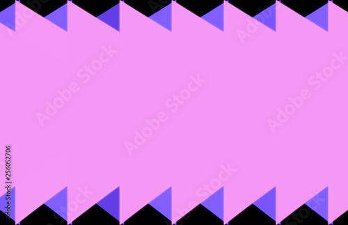Colorful Abstract Shapes Background Tabloid 11x17
