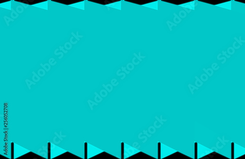 Colorful Abstract Shapes Background Tabloid 11x17