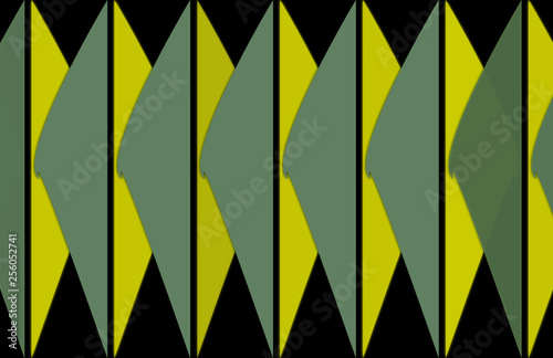 Colorful Abstract Shapes Background Tabloid 11x17