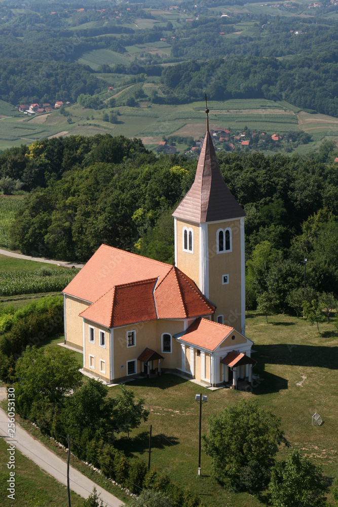 Chapel of Saint Vitus in Komor Zacretski, Croatia 