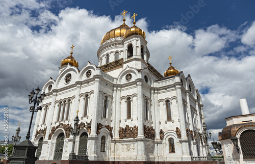 Cathedral of Christ the Savior in Moscow. Russia.