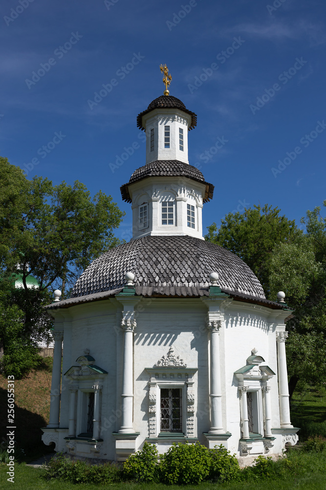 White old stone chapel