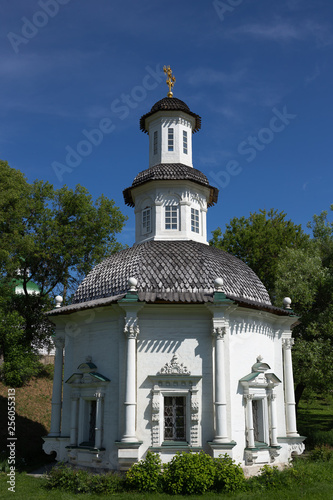 White old stone chapel