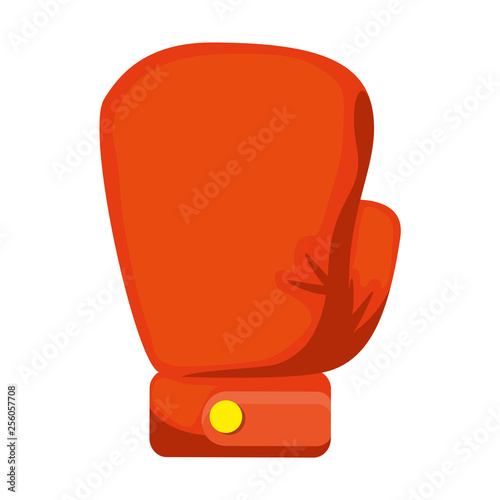 boxing glove isolated icon