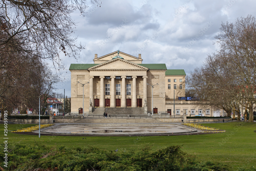 Grand theater of the name of Stanislaw Moniuszko in Poznan
