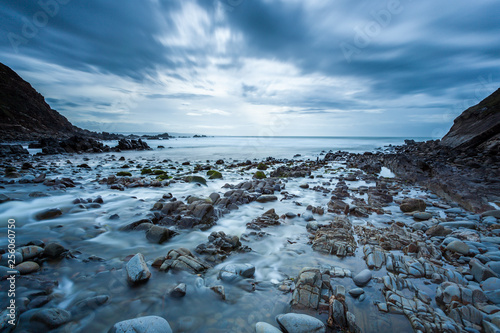 Duckpool Beach Cornwall England UK