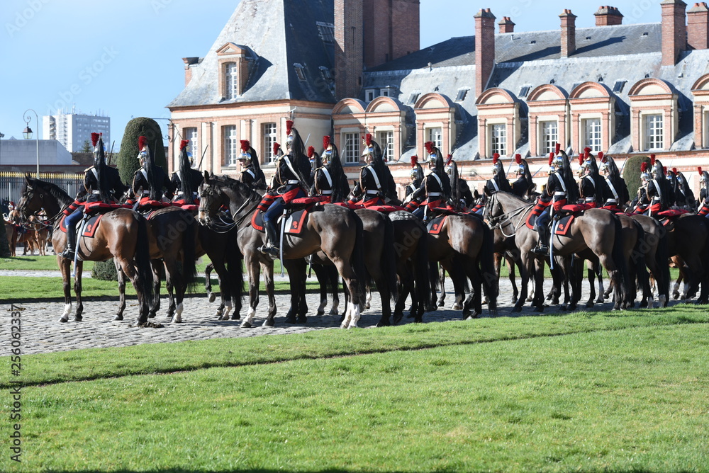 défilé de la garde républicaine