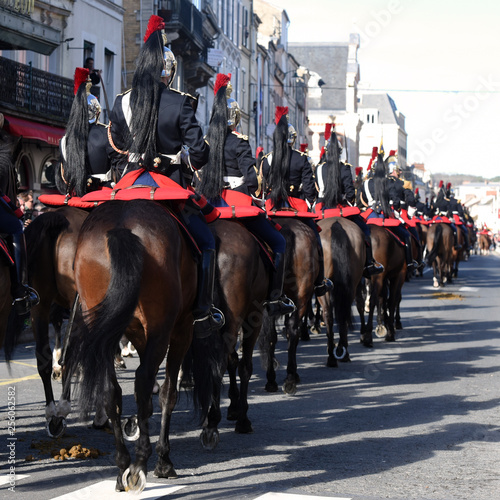 défilé de la garde républicaine