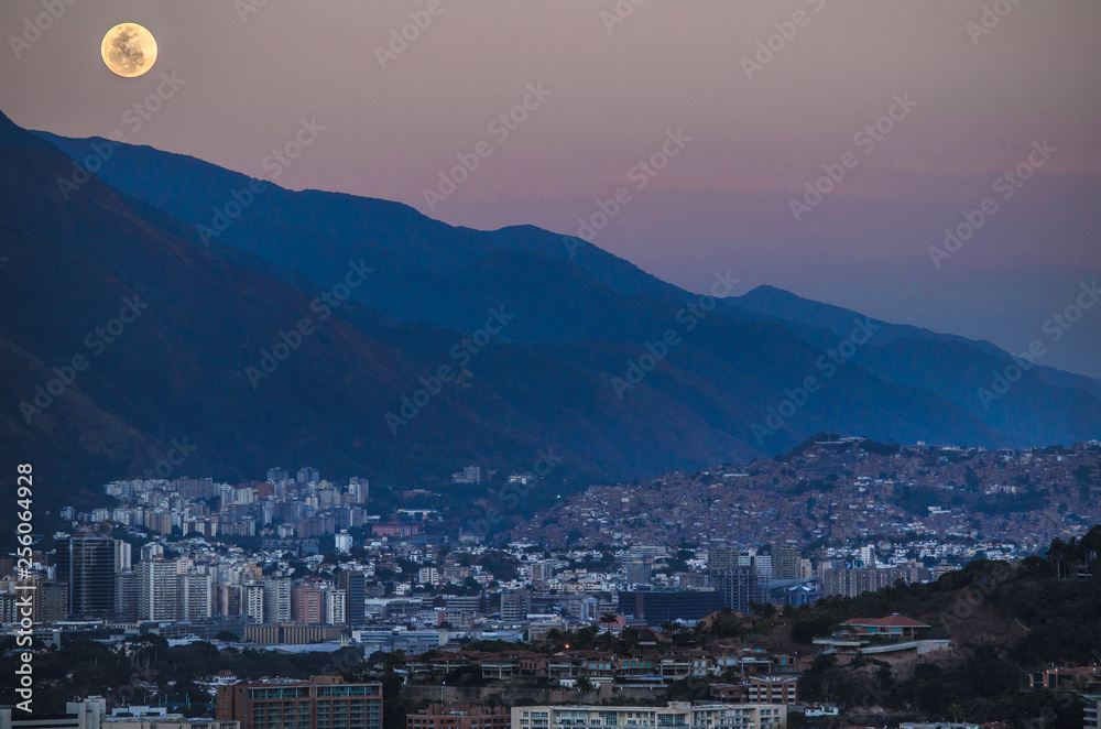 Fototapeta premium Super Atardecer