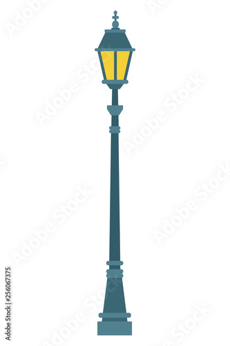 streetlight icon isolated