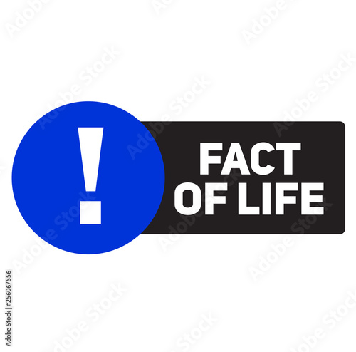 fact of life advertising sticker