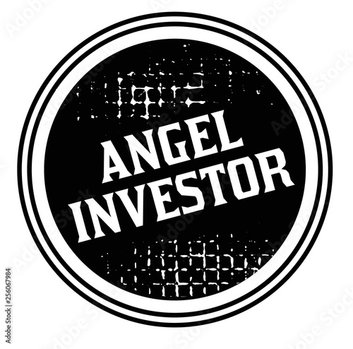 angel investor advertising sticker