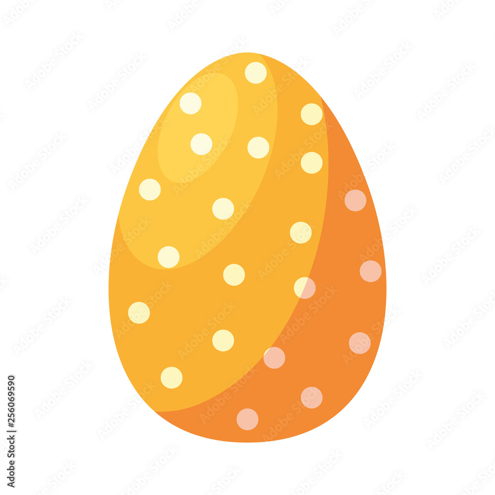 Fototapeta premium happy easter egg painted