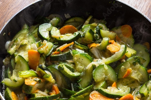 Chicken. carrot and zucchin...