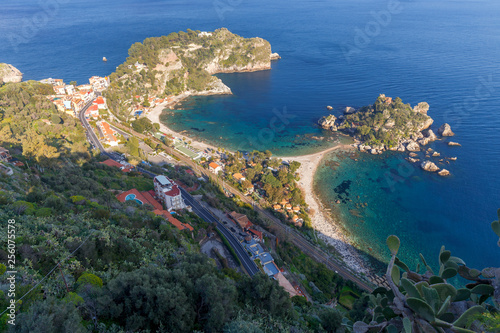 Taormina. Isola Bella Island.