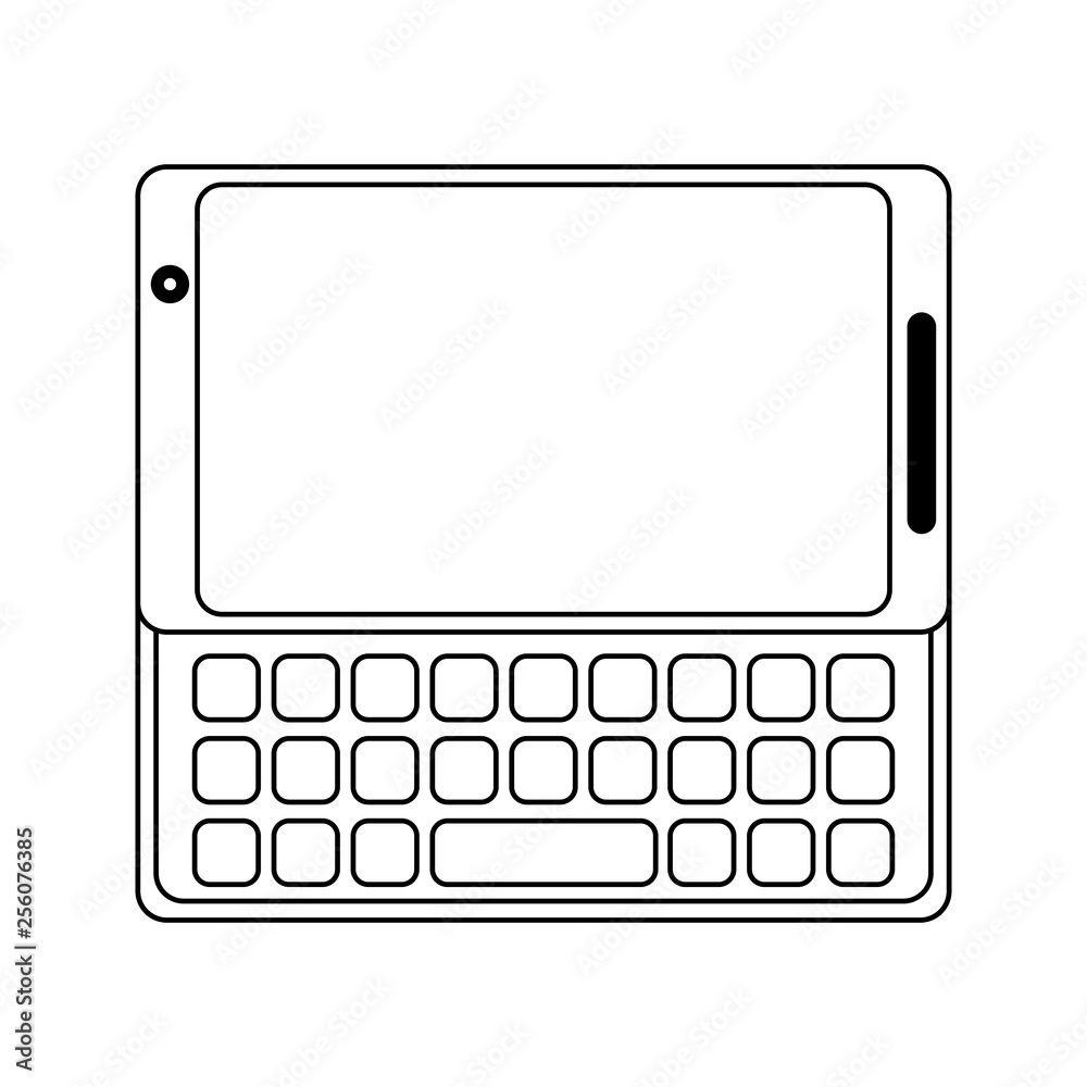 Smartphone mobile technology black and white Smartphone mobile technology black and white