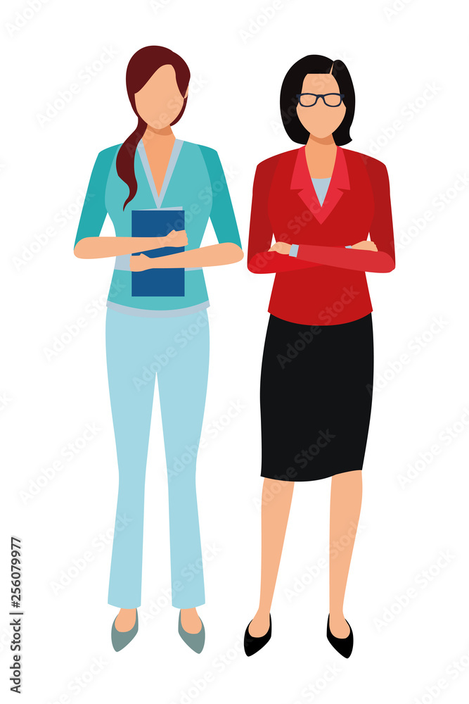 Obraz premium executive business cartoon