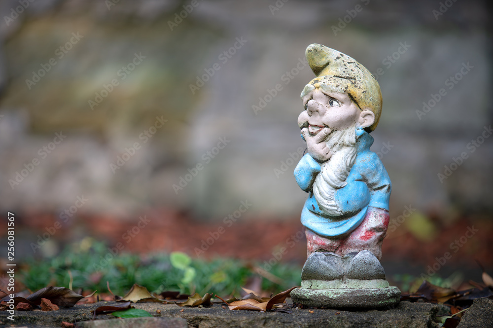 Pondering Gnome pondering the meaning of life Pondering Gnome pondering the meaning of life