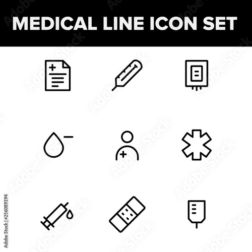 Kitchen Line Icon Set For Your Mobile App, Website & Printable Design